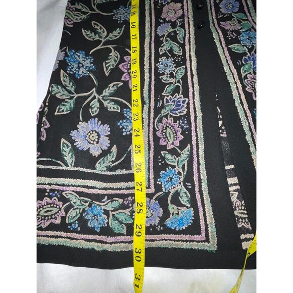 Liz Claiborne Dresses Tunic Top - Size 4 - Gorgeous Floral Design - Picture 6 of 11